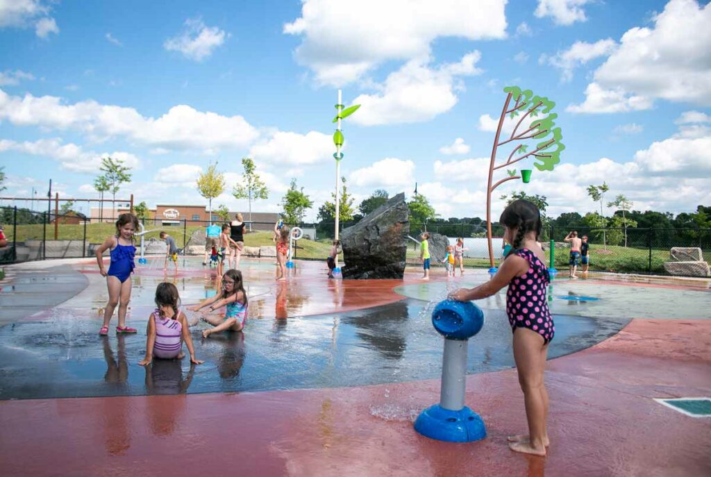 Wanick Choute Park Splash Pad, Sherwood