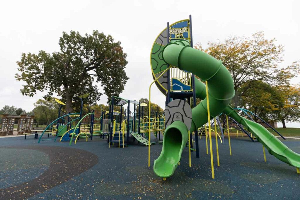 Menominee Park Playground in Oshkosh